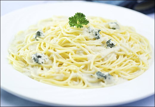 Mes pâtes au Roquefort